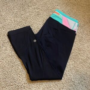 Lululemon Pace Rival Crop Leggings